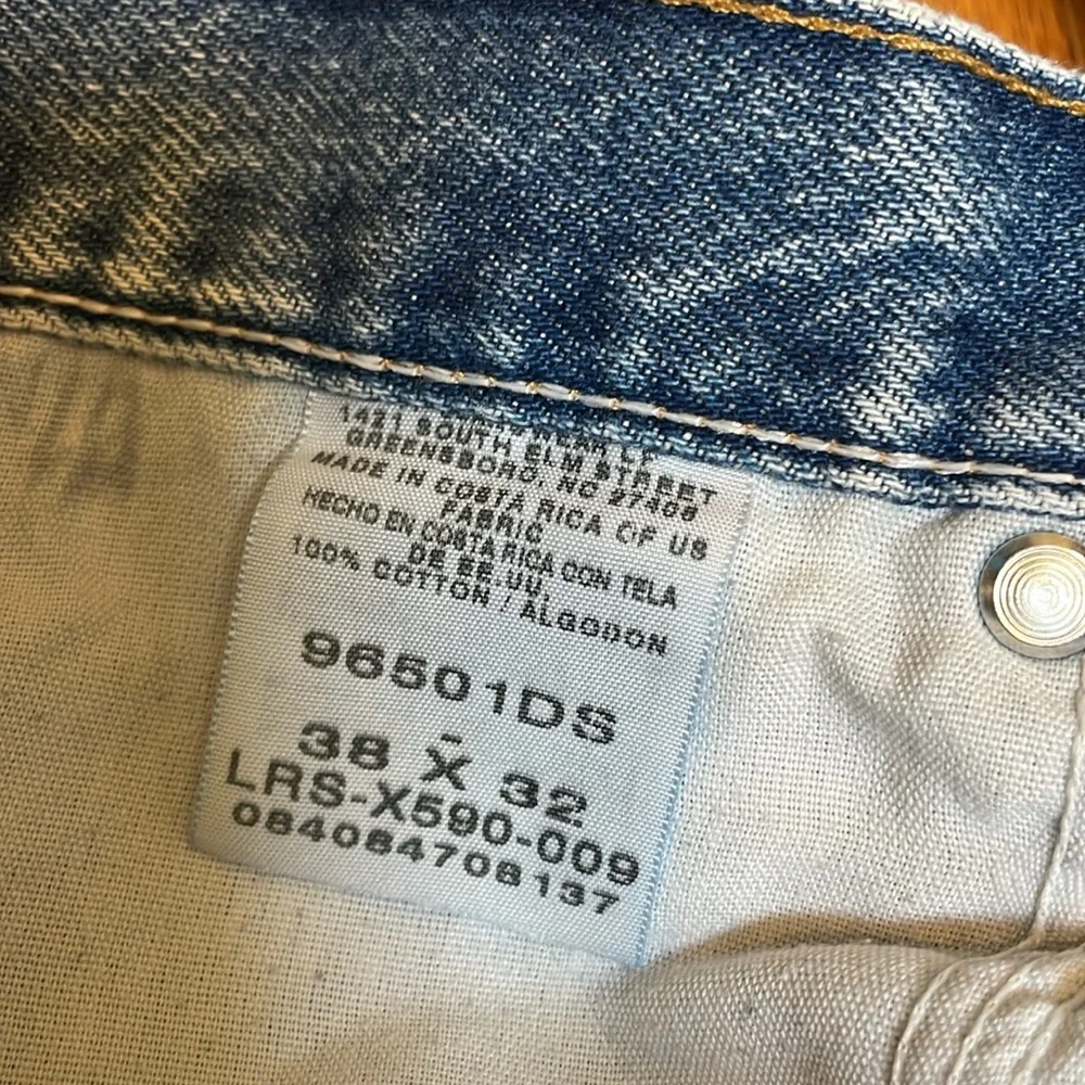 Wrangler Premium Quality Jeans Straight 38x32 Men pre-owned Blue